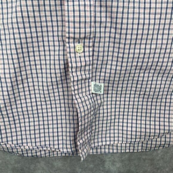 Polo Ralph Lauren Shirt Mens 15.5 34/35 Plaid Cotton Andrew Button-Up Collar - Picture 4 of 10